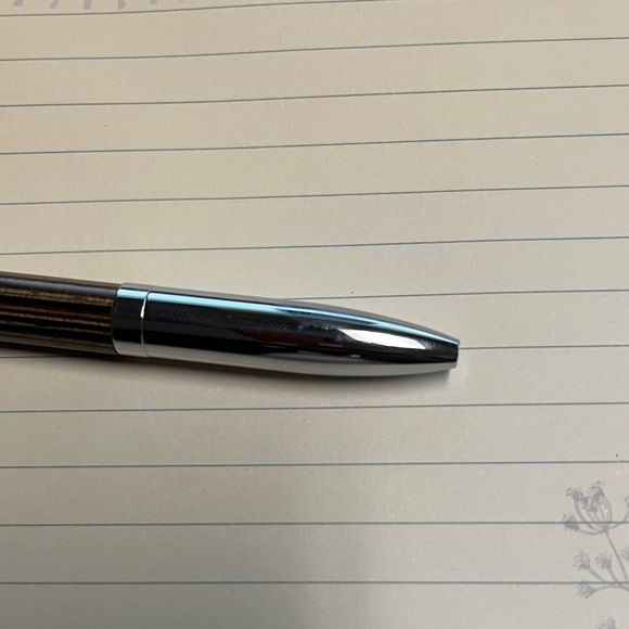 Troika Ballpoint Pen with Stylus on top of pen. - Picture 3 of 11